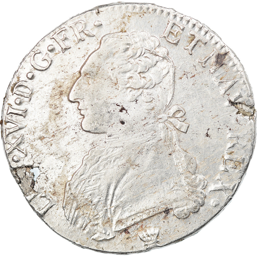 Coin, France, Louis XVI, Écu aux branches d'olivier, Ecu, 1784, Limoges