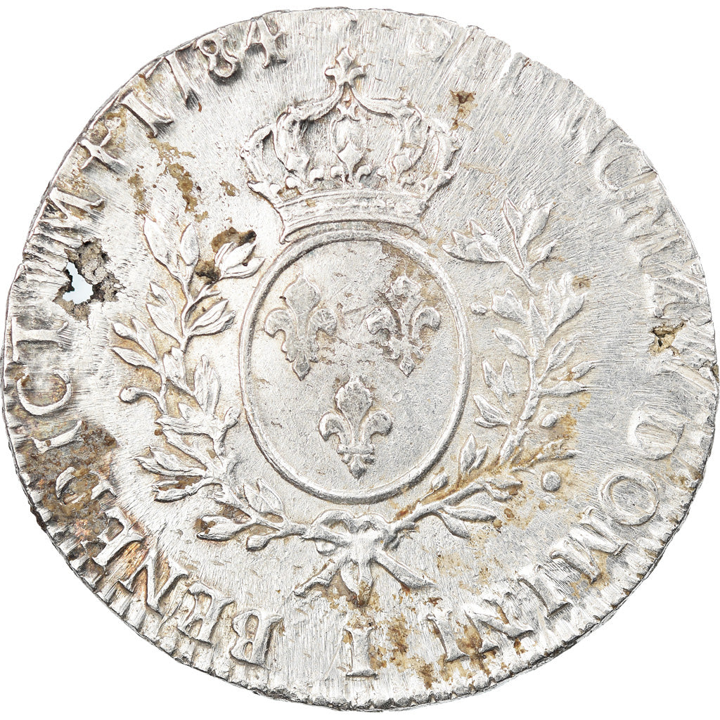 Coin, France, Louis XVI, Écu aux branches d'olivier, Ecu, 1784, Limoges