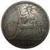 Indochine, 1 Piastre, 1922, Heaton, AU(50-53), Silver, Lecompte #299, 26.80