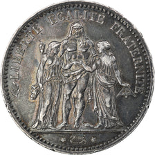 France, Hercule, 5 Francs, 1875, Paris, Silver, KM:820.1