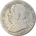 ITALIAN STATES, Lira, 1866, Roma, KM #1378, VF(20-25), Silver, 4.82