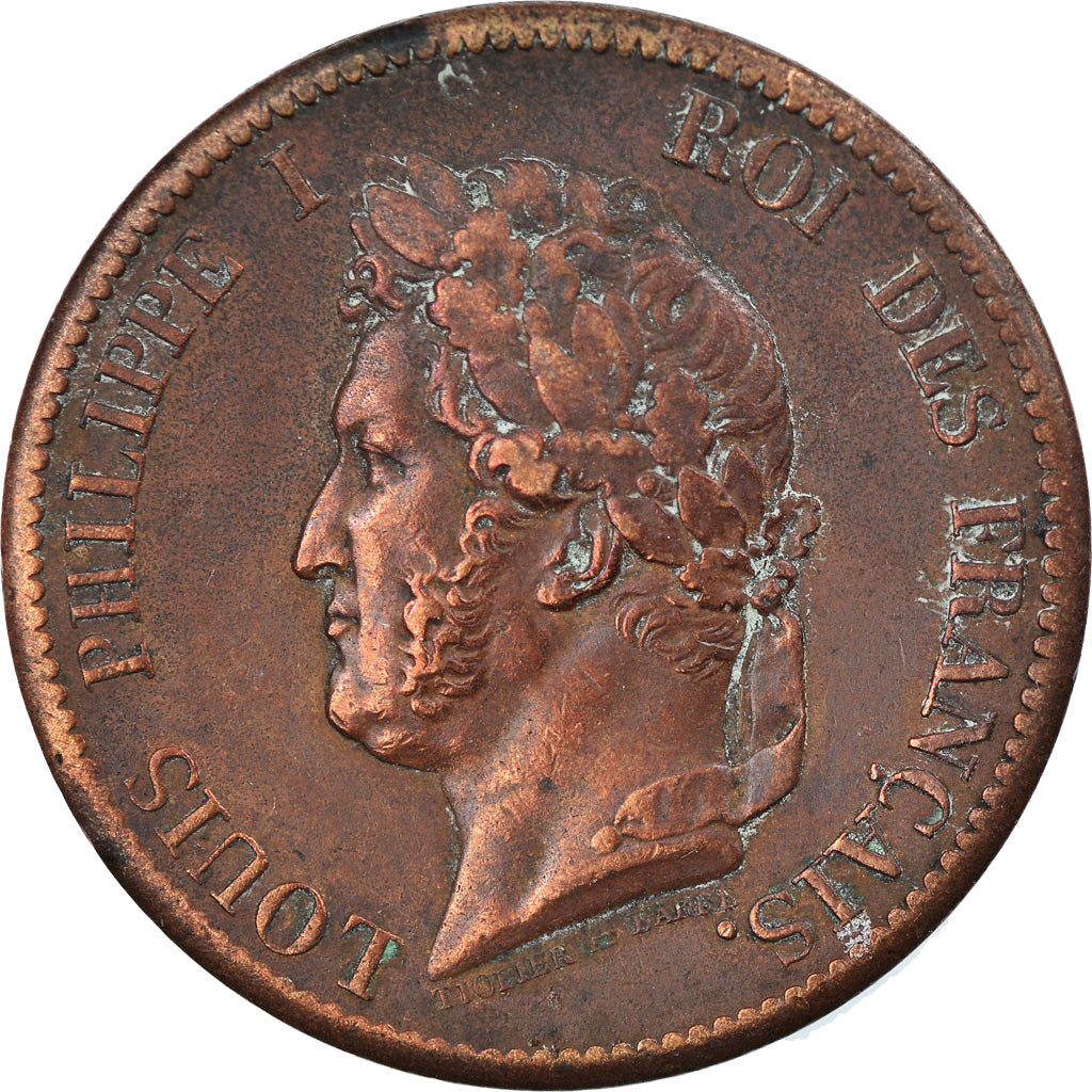 Coin, FRENCH COLONIES, Louis - Philippe, 5 Centimes, 1839, Paris, EF(40-45)