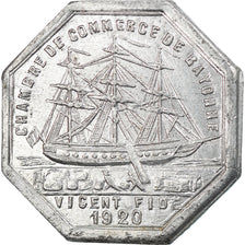Coin, France, Chambre de Commerce, Bayonne, 10 Centimes, 1920, AU(55-58)