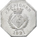 Moneta, Francia, Chambre Syndicale des Commerçants, Perpignan, 10 Centimes