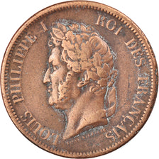 Coin, FRENCH COLONIES, Louis - Philippe, 10 Centimes, 1843, Paris, EF(40-45)