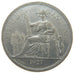 Indochine, 1 Piastre, 1927, Paris, EF(40-45), Silver, Lecompte #303, 26.90