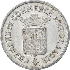 Coin, France, Eure et Loir, 25 Centimes, 1922, EF(40-45), Aluminium, Elie:10.3