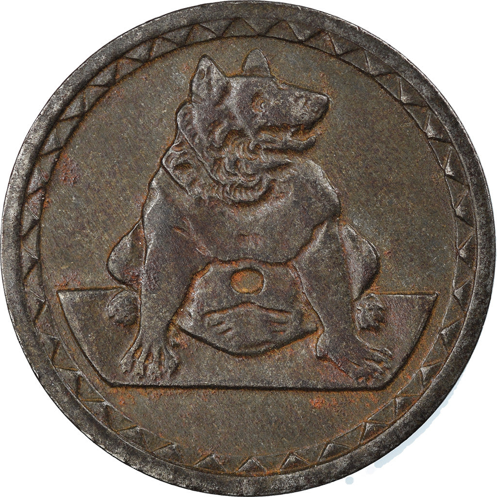 Coin, Germany, Aachen, 25 Pfennig, 1920, AU(50-53), Iron