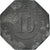 Monnaie, Allemagne, Algringen, 10 Pfennig, 1917, TTB, Zinc