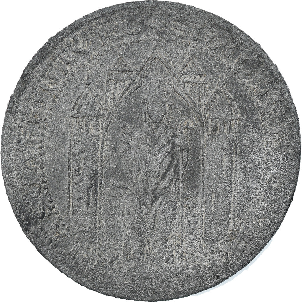Coin, Germany, Notgeld, Aschaffenburg, 10 Pfennig, 1917, EF(40-45), Zinc