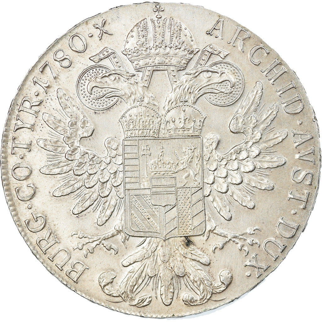 Moneta, Austria, Joseph II, Thaler, 1780, Restrike, SPL, Argento, KM:T1