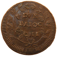 Italy, 2 Baiocchi, KM #6, AU(50-53), Copper, 14.30