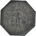 Coin, Germany, Notgeld, Bensheim, 10 Pfennig, 1917, EF(40-45), Zinc