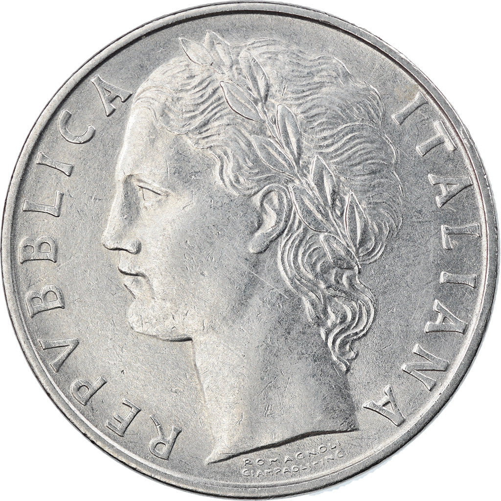 Munten, Italië, 100 Lire, 1963, Rome, PR, Stainless Steel, KM:96.1