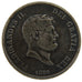 Italy, 120 Grana, 1856, VF(20-25), Silver, 27.00