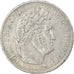 Moneta, Francia, Louis-Philippe, 5 Francs, 1841, Lille, MB+, Argento, KM:749.13