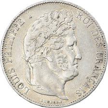 Coin, France, Louis-Philippe, 5 Francs, 1846, Paris, EF(40-45), Silver, KM:749.1