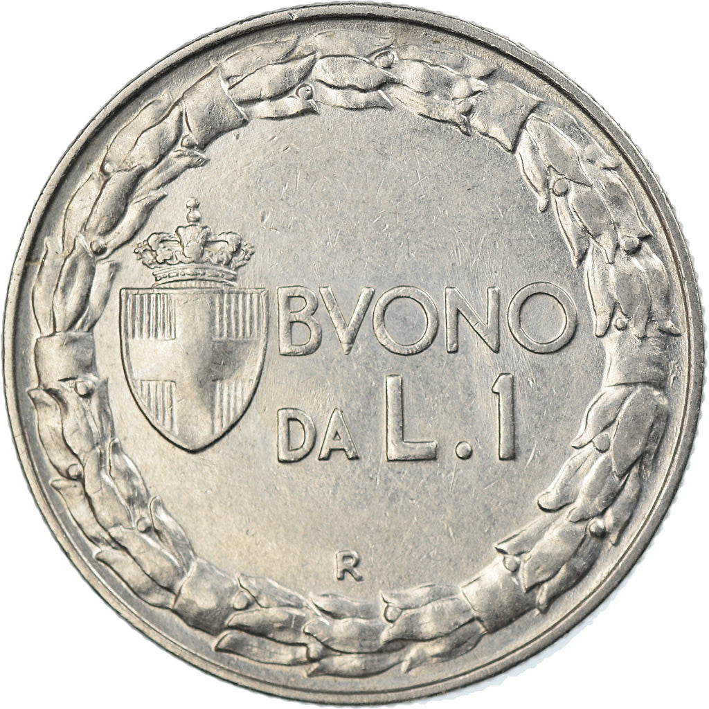 Moneda, Italia, Vittorio Emanuele III, Lira, 1922, Rome, MBC+, Níquel, KM:62