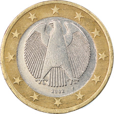 Allemagne, Euro, 2002, Stuttgart, Fautée - Etoiles tournantes, TTB+