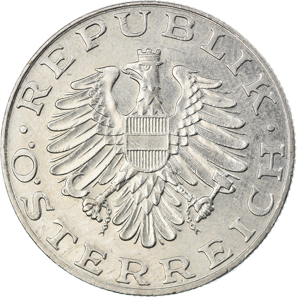 Coin, Austria, 10 Schilling, 1997, EF(40-45), Copper-Nickel Plated Nickel