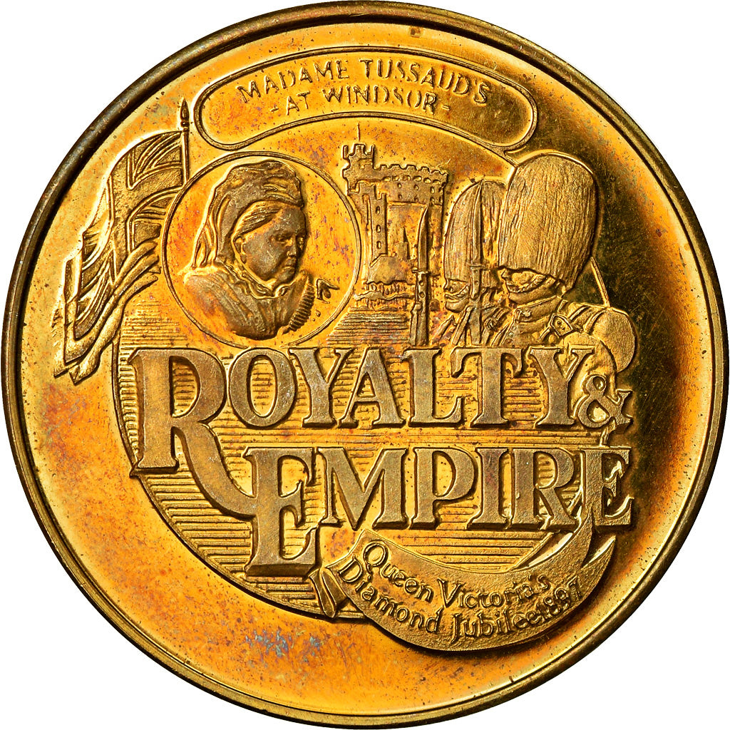 United Kingdom , Médaille, Queen Victoria's Diamond Jubilee, Royalty & Empire