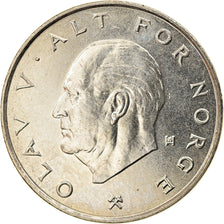 Coin, Norway, Olav V, Krone, 1988, MS(63), Copper-nickel, KM:419