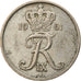 Moneta, Danimarca, Frederik IX, 25 Öre, 1961, Copenhagen, MB+, Rame-nichel