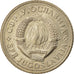 Coin, Yugoslavia, 2 Dinara, 1976, AU(50-53), Copper-Nickel-Zinc, KM:57