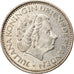 Coin, Netherlands, Juliana, Gulden, 1975, EF(40-45), Silver, KM:184