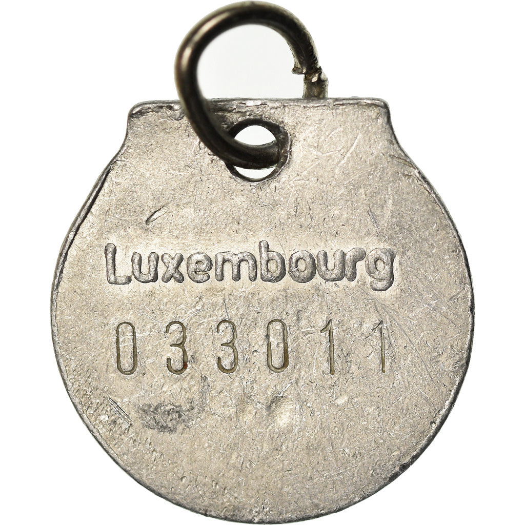 Luxembourg, Médaille, Taxe Prov Chiens, 1985, TTB+, Aluminium