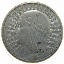 Poland, 10 Zlotych, 1932, EF(40-45), Silver, 21.90
