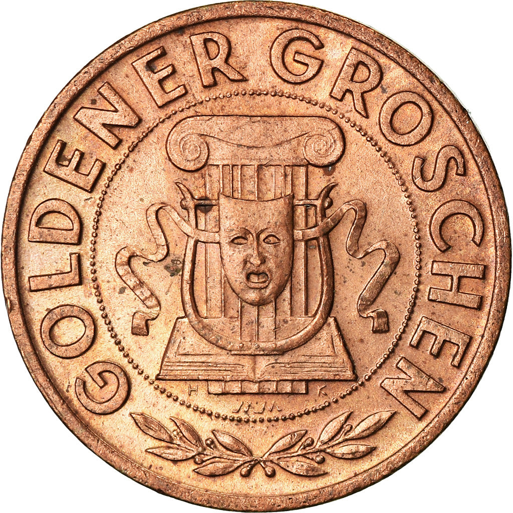 Österreich, Token, Goldener Groschen, Kulturwoche, 1950, UNZ, Kupfer