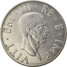 Coin, Italy, Vittorio Emanuele III, 2 Lire, 1940, Rome, AU(50-53), Stainless