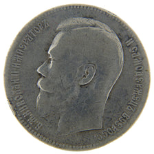 Russia, Rouble, 1898, Saint-Pétersbourg, VF(20-25), Silver, 19.60
