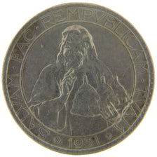 San Marino, 20 Lire, 1931, Rome, KM #11, AU(50-53), Silver, 14.80