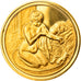 Francja, Medal, Sztuka i Kultura, Femme au tub de Edgar Degas, MS(65-70)