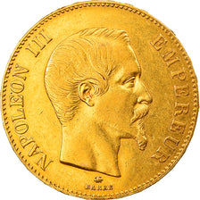 Moeda, França, Napoleon III, Napoléon III, 100 Francs, 1859, Strasbourg