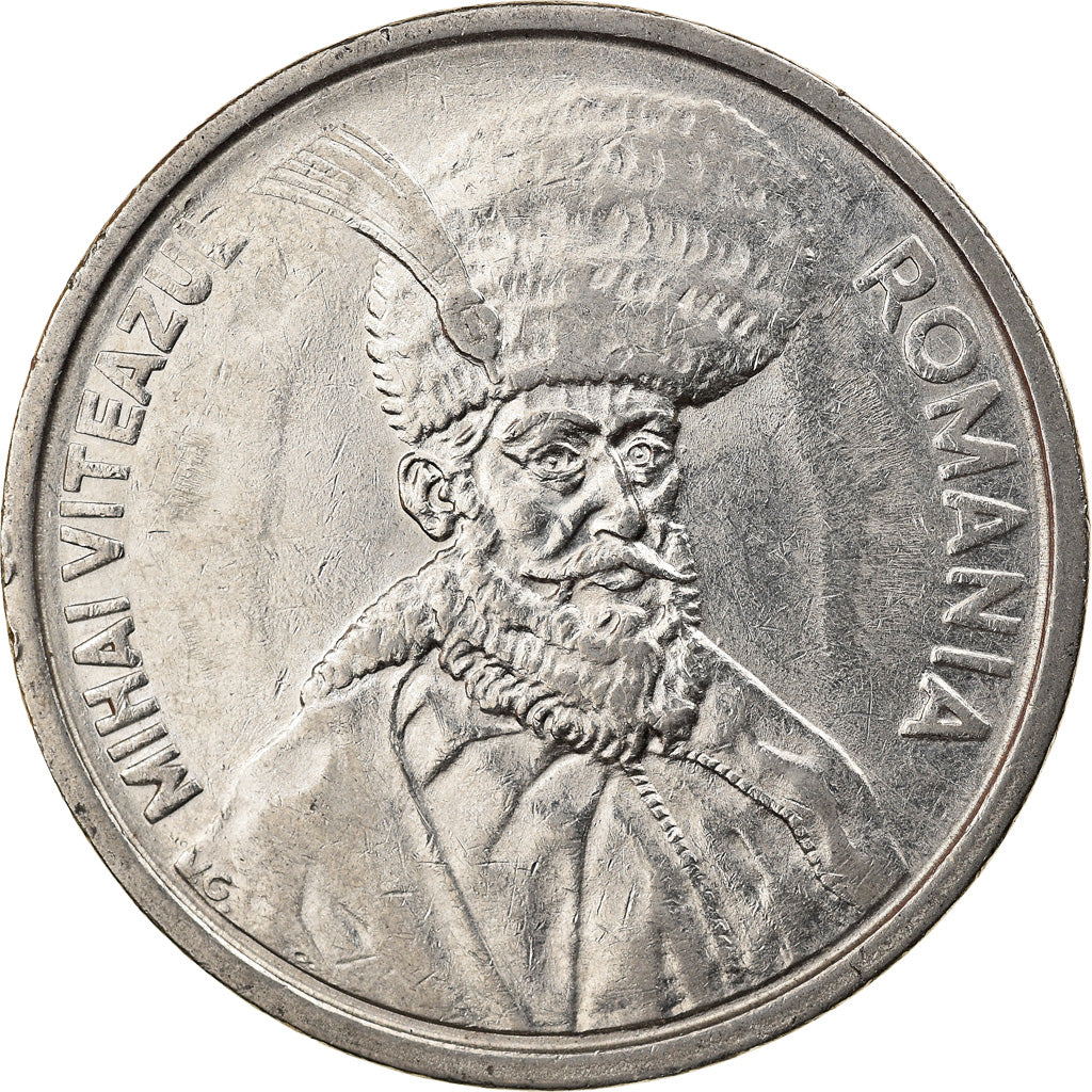 Coin, Romania, 100 Lei, 1991, AU(50-53), Nickel plated steel, KM:111