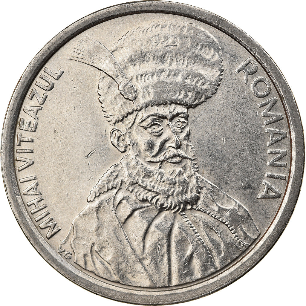 Coin, Romania, 100 Lei, 1992, AU(50-53), Nickel plated steel, KM:111