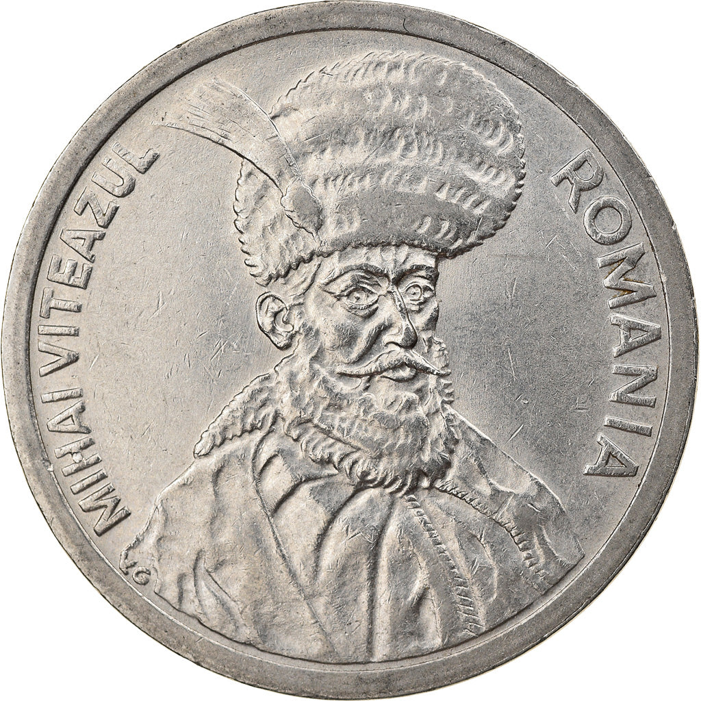 Coin, Romania, 100 Lei, 1995, AU(50-53), Nickel plated steel, KM:111