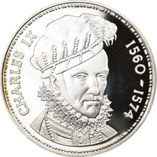 France, Medal, Charles IX 1560-1574, MS(65-70), Silver