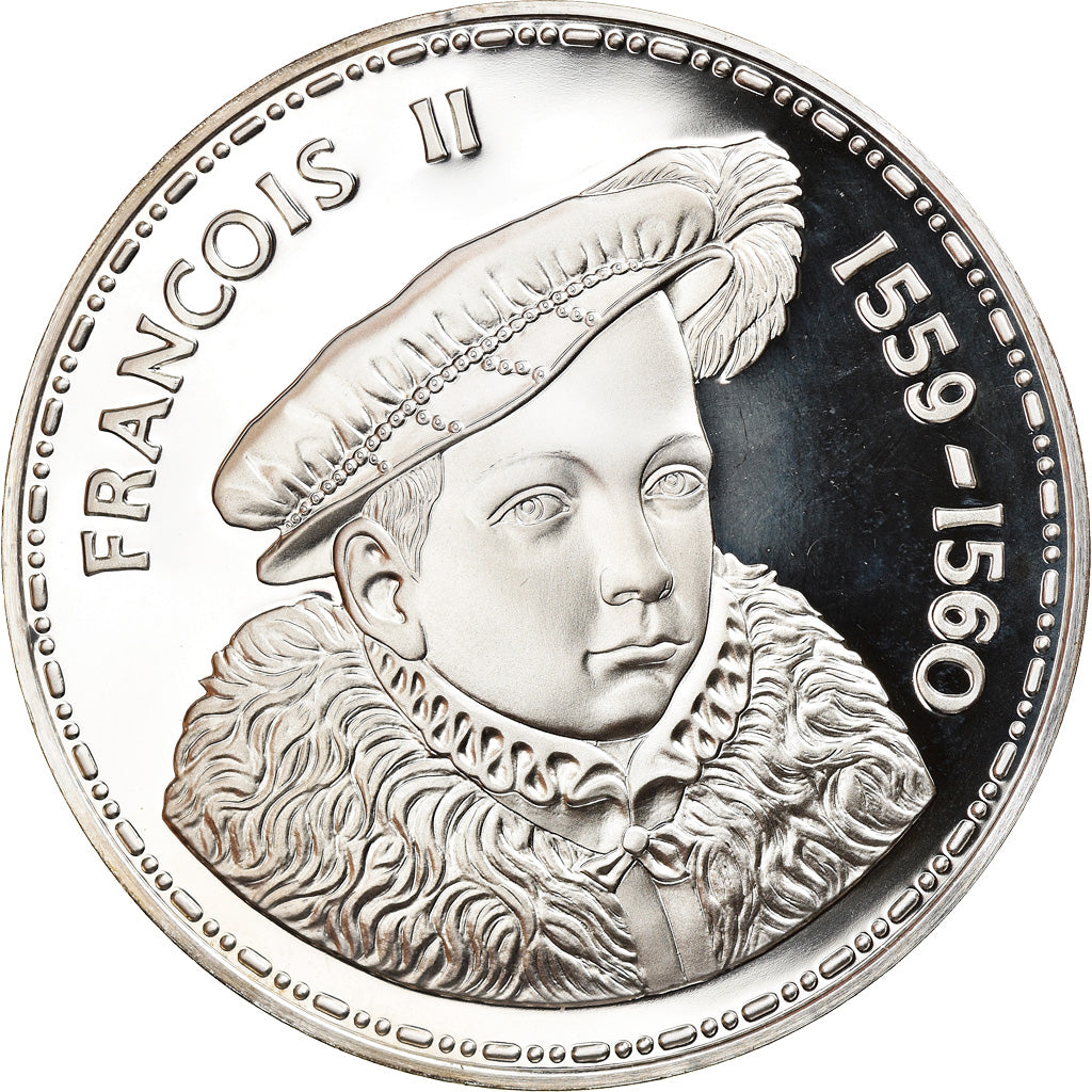 France, Médaille, François II 1559-1560, FDC, Argent