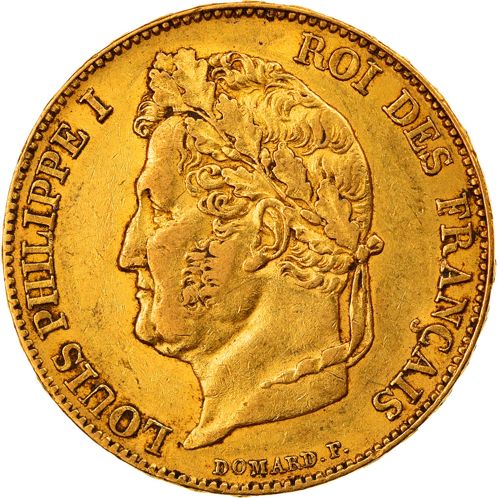 Münze, Frankreich, Louis-Philippe, 20 Francs, 1848, Paris, SS, Gold, KM:750.1
