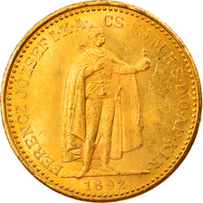 Coin, Hungary, Franz Joseph I, 20 Korona, 1892, Kormoczbanya, MS(63), Gold