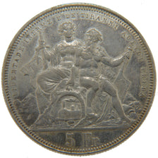 Switzerland, 5 Francs, 1883, KM ## S 16, EF(40-45), Silver, 25.00