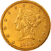 Coin, United States, Coronet Head, $10, Eagle, 1880, U.S. Mint, San Francisco