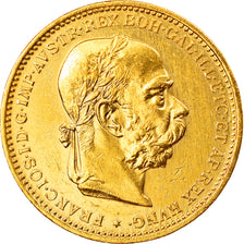 Moneda, Austria, Franz Joseph I, 20 Corona, 1894, MBC, Oro, KM:2806