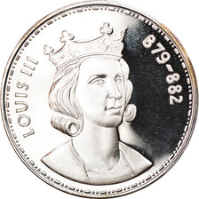 France, Medal, Louis III 879-882, MS(65-70), Silver