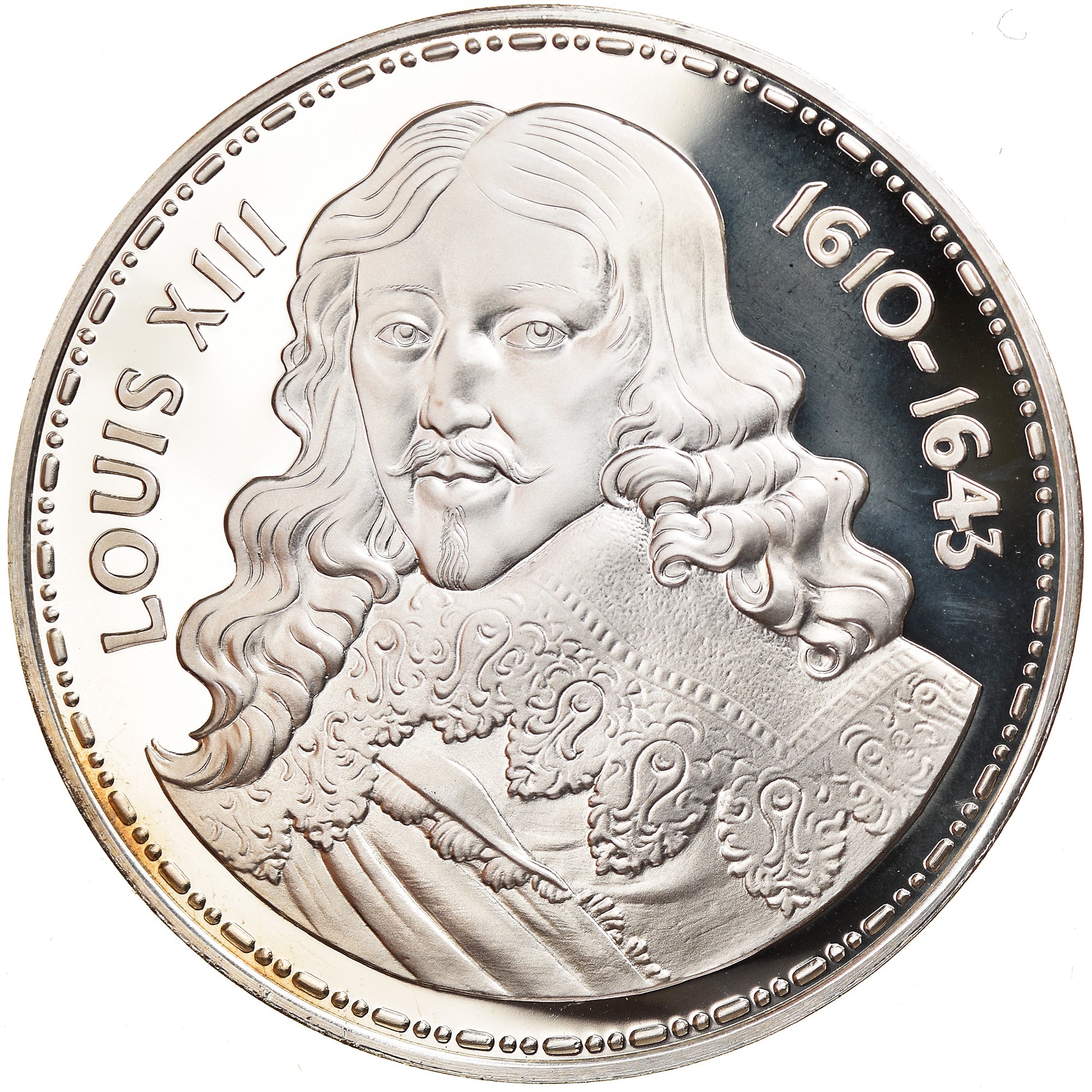 France, Médaille, Louis XIII 1610-1643, FDC, Argent