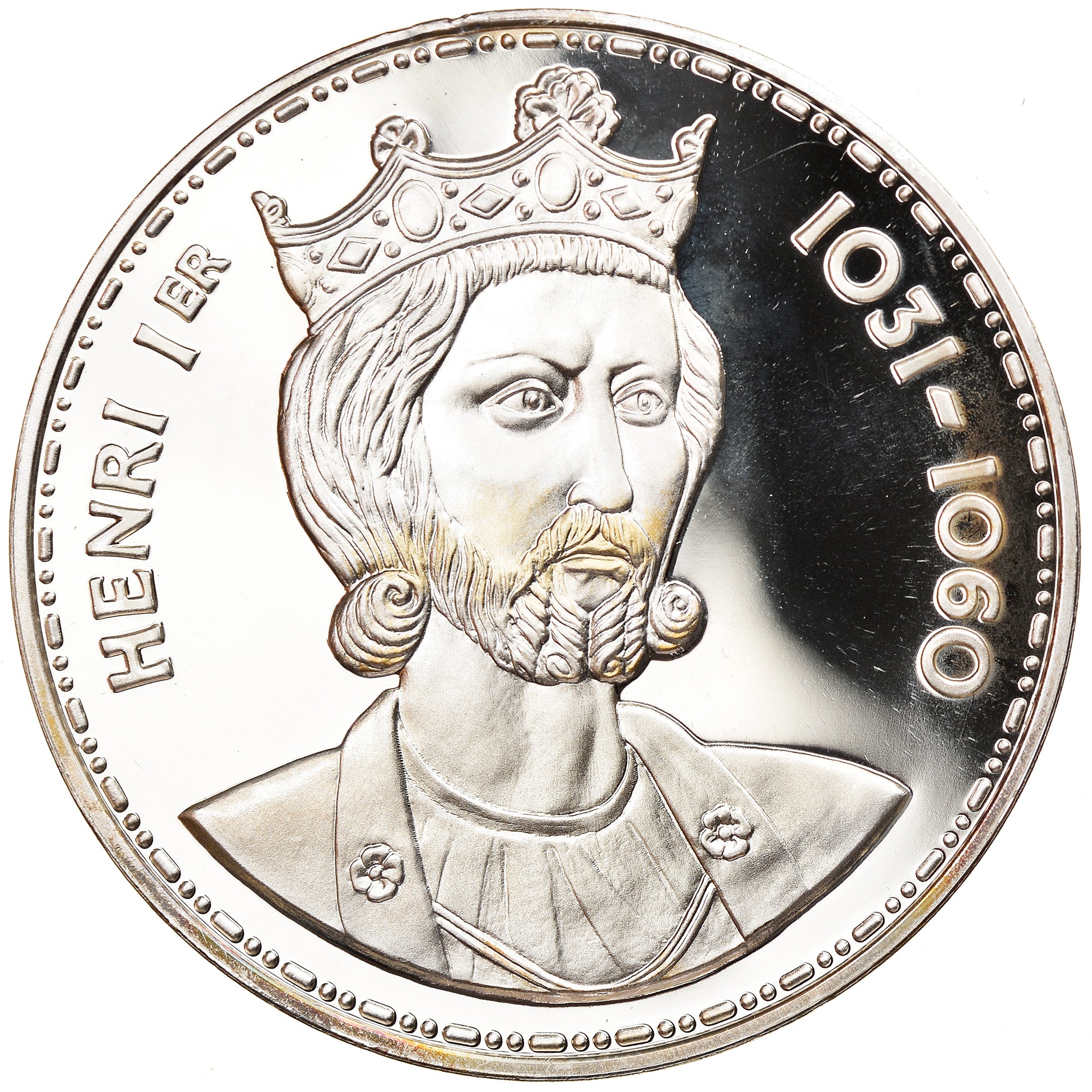 France, Medal, Henri Ier 1031-1060, MS(65-70), Silver